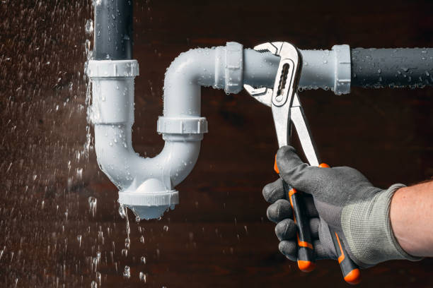 Professional Plumbing technician working in Chouteau, OK